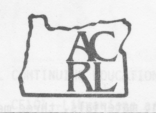 ACRL Oregon 1980s logo